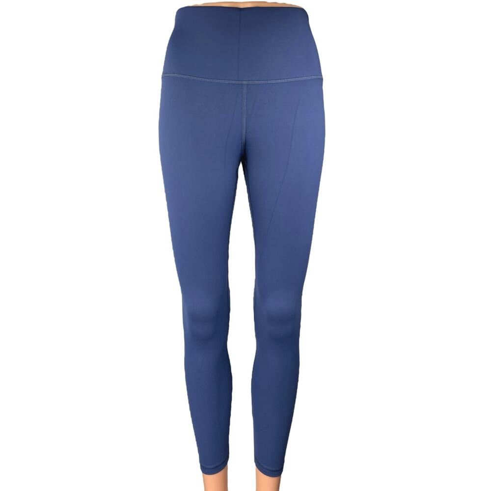 Everlane Perform Blue High Waist Activewear Yoga Gym Skinny Leggings Pants S